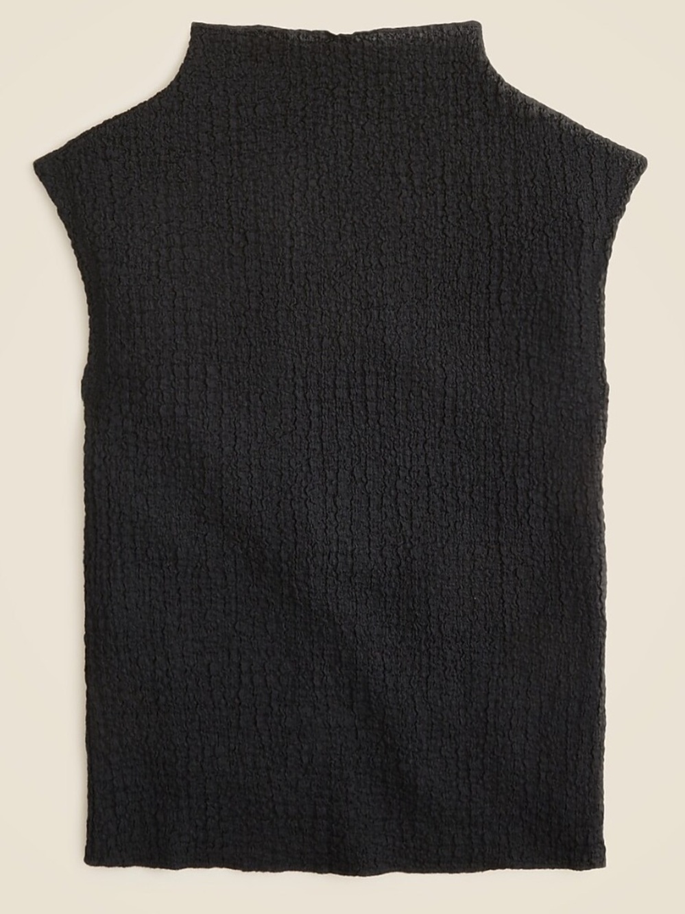 J.Crew Bubble-Knit Mockneck Top – Size Medium